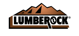 This is a picture of Lumberock Premium Decking Logo