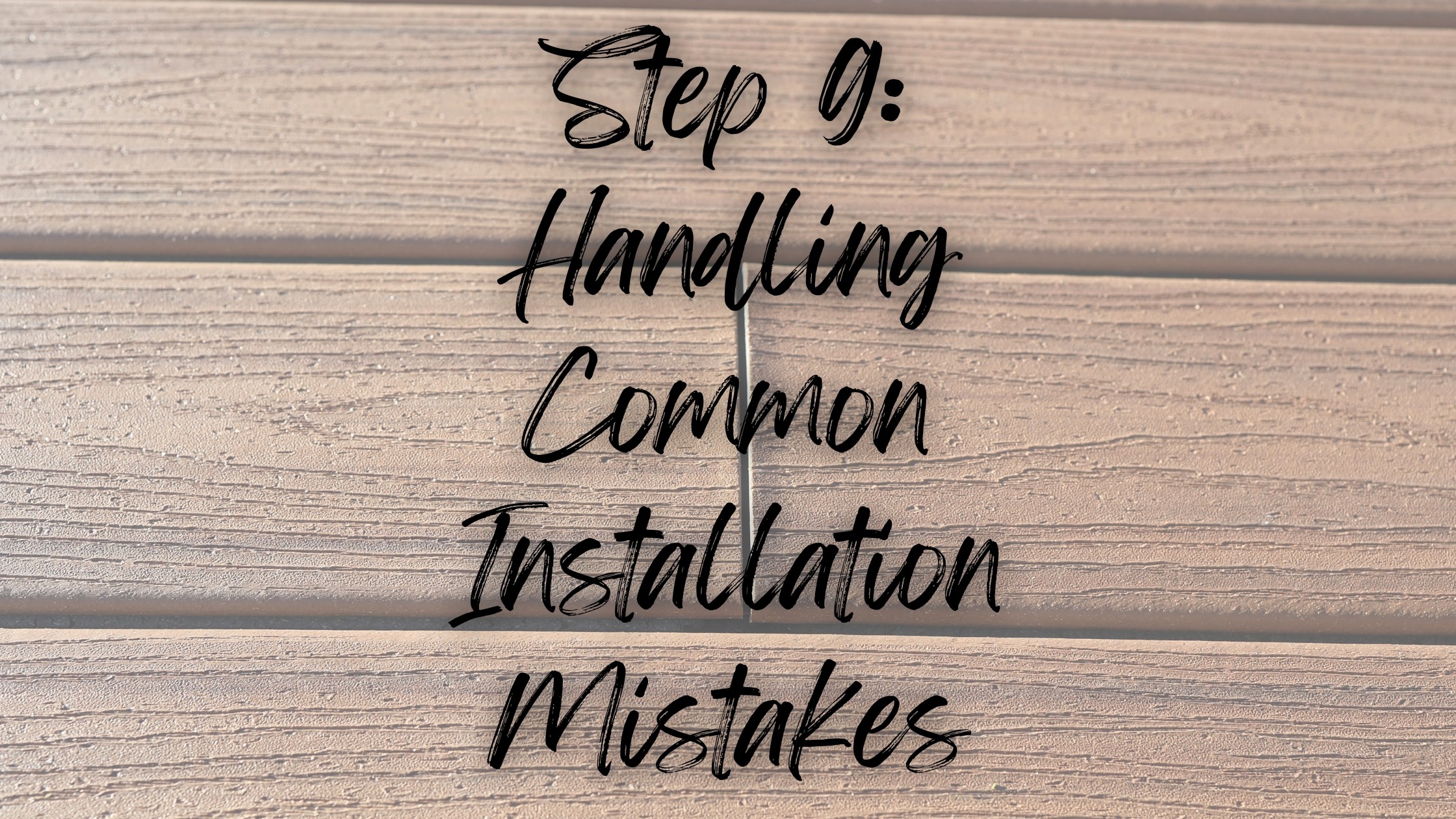 How To Install Trex Decking: A Step-by-Step Guide | Premium Decking Supply