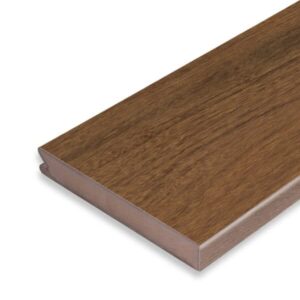 Image of the Eva-Last Pioneer wide starter board in Natural Ipe, highlighting the extra-wide profile with square edges for picture framing and clean outer boarders.