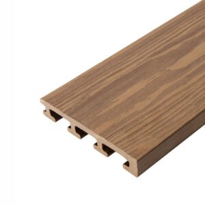 Eva-Last Eva-Tech IS starter board in Savanna dual tone featuring one solid edge and detailed woodgrain surface.