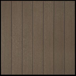 Rich medium brown Promenade board in Russet Dune with elegant streaking and a refined, hand-crafted wood look.