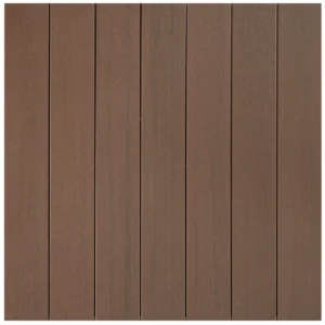 Rich medium brown Promenade board in Russet Dune with elegant streaking and a refined, hand-crafted wood look.