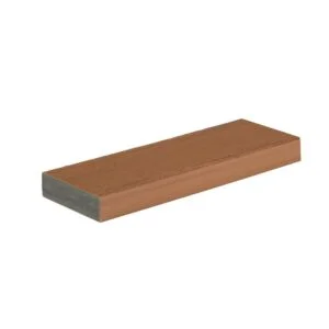 TimberTech Vintage Cypress narrow square shoulder decking board in a warm cypress tone, perfect for borders or detailed deck layouts with authentic wood aesthetics.