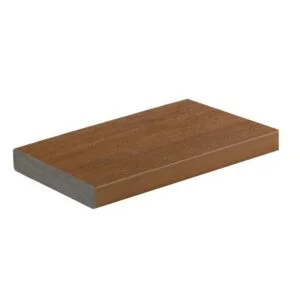 TimberTech Vintage Cypress square shoulder board with a classic cypress finish and wood-like texture, designed for face-screw applications and seamless alignment.