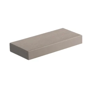 TimberTech Harvest Slate Gray MAX square-shoulder Advanced PVC decking board for high-performance, wider-width applications.