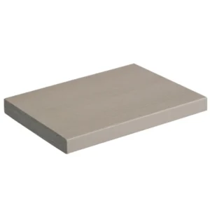 TimberTech Harvest Slate Gray wide square-shoulder Advanced PVC decking board offering modern width and cool-toned color.