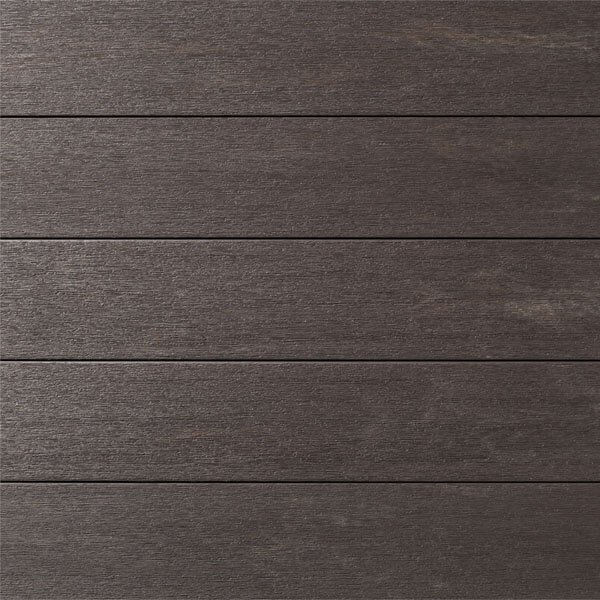 TimberTech Porch in Dark Hickory delivers a rich, charcoal-brown shade with moody undertones and a refined matte finish. It offers a deep, elegant presence that suits modern, high-contrast exterior palettes.