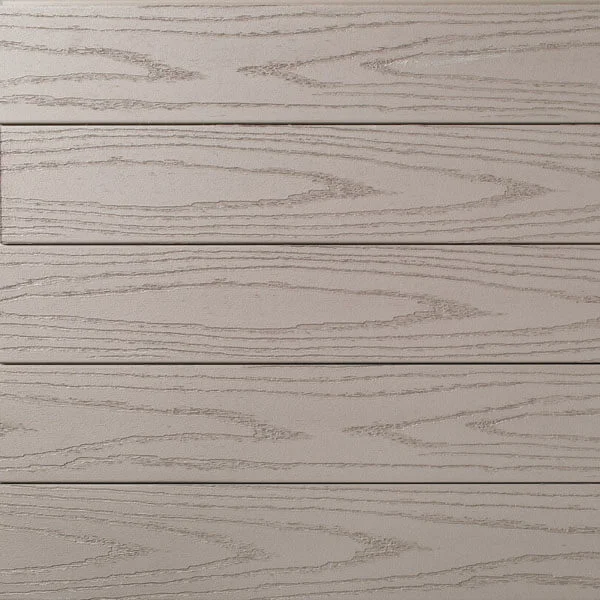 TimberTech Porch in Slate Gray is a clean, mid-tone gray with gentle grain movement that mimics classic painted wood. A neutral favorite, it works beautifully with white trim and dark accents for a tailored look.