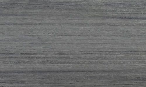 MoistureShield Elevate Alpine Gray composite deck board swatch with cool gray wood grain