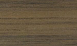 MoistureShield Elevate Riverbank composite deck board swatch with olive-brown wood grain