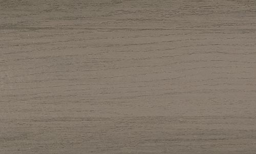 MoistureShield Meridian Citadel composite deck board swatch with cool gray-brown wood grain