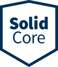 MoistureShield Solid Core badge icon representing moisture, rot and insect protection